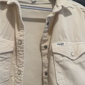 Wrangler Cream Corduroy coat